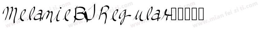 Melanie BT Regular字体转换